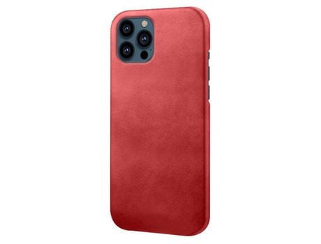 Funda para iPhone 13 Pro KSQ Piel Sintética Rojo