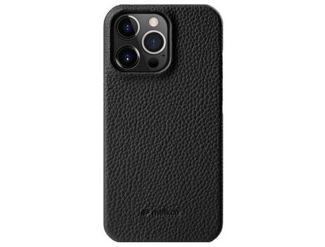 Funda para iPhone 13 Pro Max Piel Sintética Negro