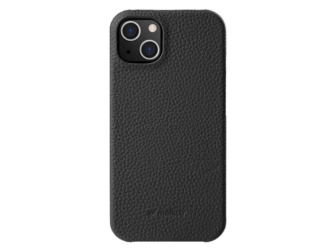 Funda para iPhone 15 MELKCO Piel Sintética Negro