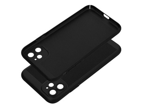 Funda para iPhone 11 Piel Sintética Negro
