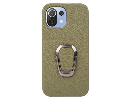 Funda para Xiaomi Redmi Note 11 Pro+, Redmi Note 11 Pro 4G Piel Sintética Verde