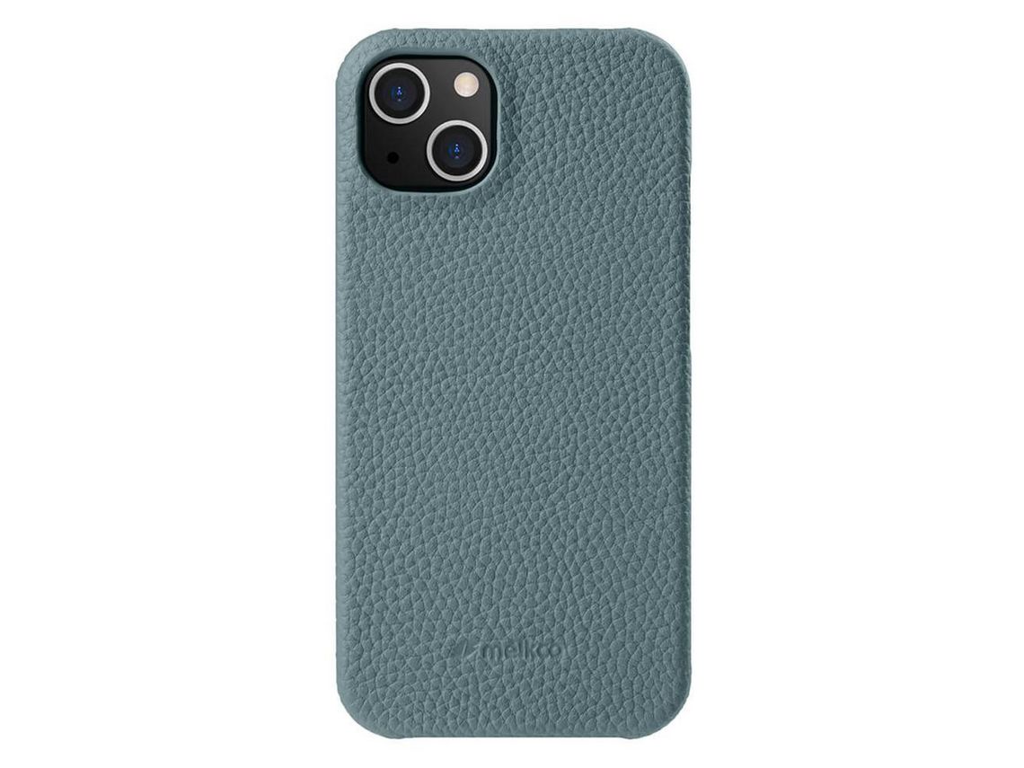Funda para iPhone 15 Plus MELKCO Piel Sintética Azul