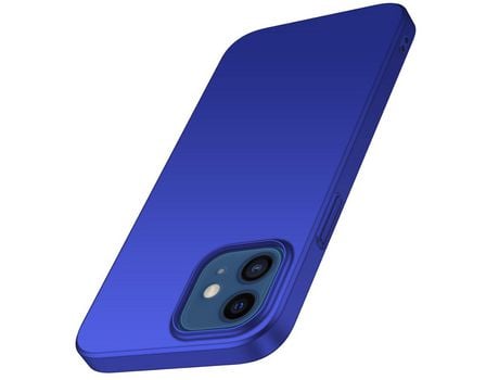 Funda para iPhone 12 Mini/12 Piel Sintética Azul