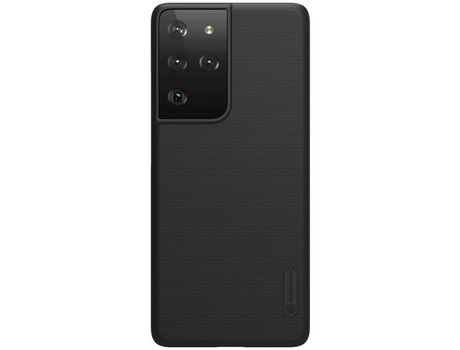 Funda para Samsung Galaxy S21 Ultra/S21 Ultra 5G NILLKIN Piel Sintética Negro