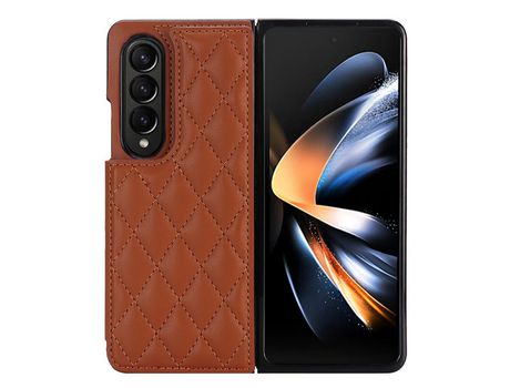 Funda para Samsung Galaxy Z Fold 4 5G Piel Sintética Marrón
