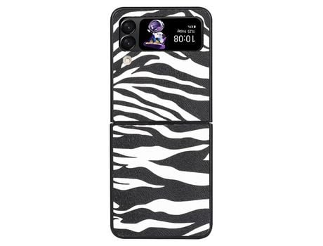 Funda para Samsung Galaxy Z Flip 4 5G Piel Sintética Multicolor