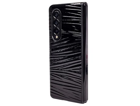 Funda para Samsung Galaxy Z Fold 4 5G Piel Sintética Negro