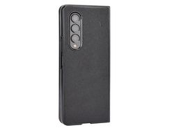 Funda para Samsung Galaxy Z Fold 3 5G Piel Sintética Negro
