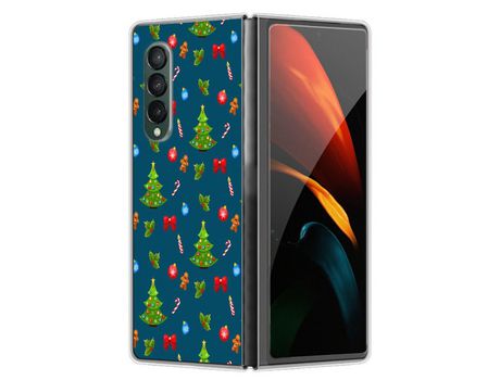 Funda para Samsung Galaxy Z Fold 4 5G Piel Sintética Multicolor