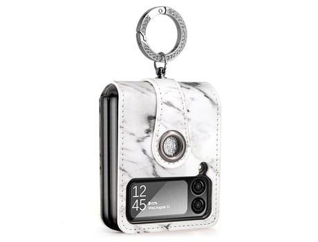 Funda para Samsung Galaxy Z Flip 4 5G Piel Sintética Multicolor
