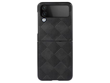 Funda para Samsung Galaxy Z Flip 4 5G Piel Sintética Negro