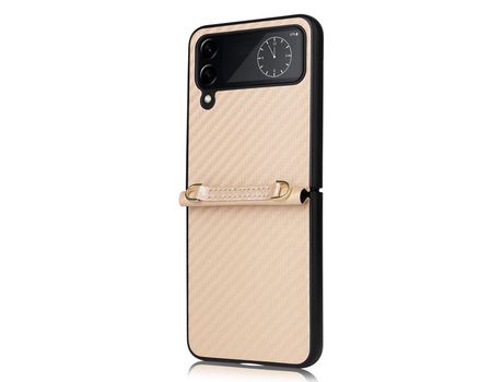 Funda para Samsung Galaxy Z Flip 4 5G Dorado