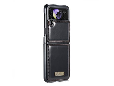 Funda para Samsung Galaxy Z Flip 4 5G CASEME Piel Sintética Negro