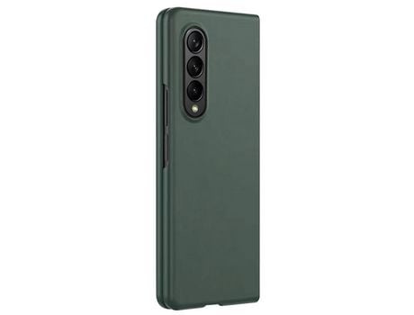 Funda para Samsung Galaxy Z Fold 4 5G Piel Sintética Verde