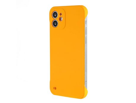 Funda para iPhone 12 Mini/12 Piel Sintética Amarillo