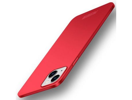 Funda para iPhone 14 Plus PINWUYO Piel Sintética Rojo