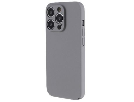 Funda para iPhone 13 Pro Piel Sintética Gris