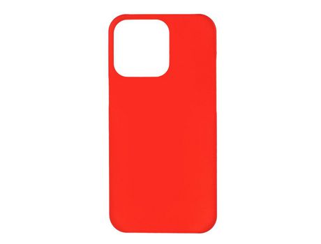 Funda para iPhone 13 Pro Max Piel Sintética Rojo
