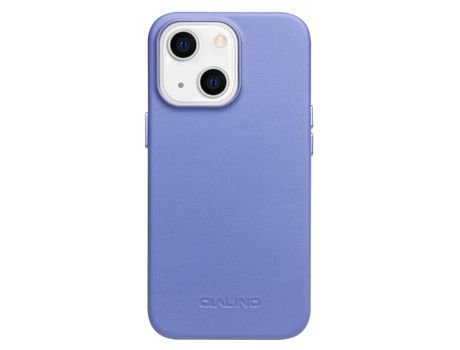 Funda para iPhone 13 Mini/13 QIALINO Piel Sintética Azul