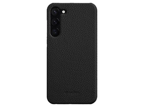 Funda para Samsung Galaxy S22+/S22 5G MELKCO Piel Sintética Negro