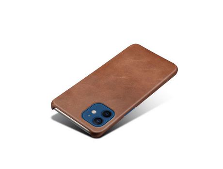 Funda para iPhone 12 Piel Sintética Marrón