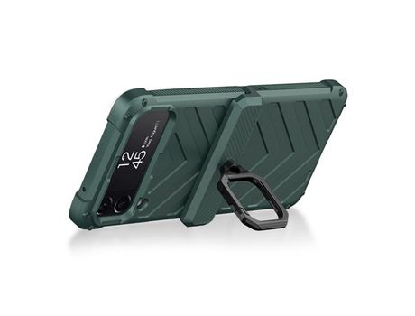 Funda para Samsung Galaxy Z Flip 3 5G GKK Piel Sintética Negro