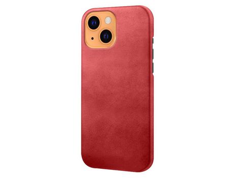 Funda para iPhone 13 KSQ Piel Sintética Rojo