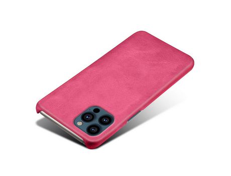 Funda para iPhone 13 Pro Max KSQ Piel Sintética Rosa