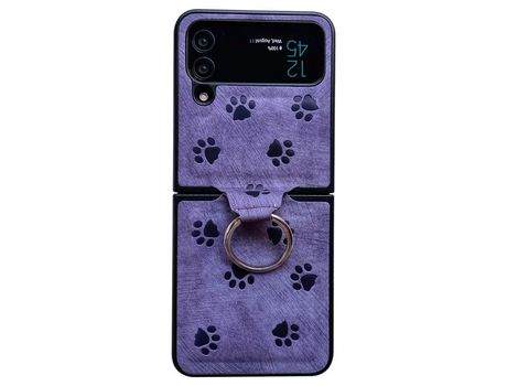 Funda para Samsung Galaxy Z Flip 3 5G Piel Sintética Multicolor