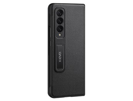 Funda para Samsung Galaxy Z Fold 4 5G X-LEVEL Piel Sintética Negro
