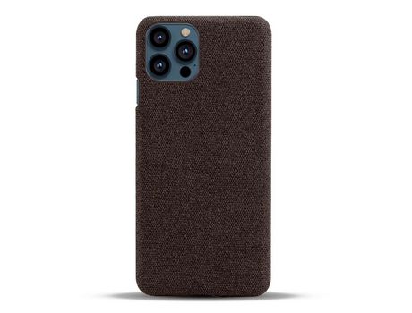 Funda para iPhone 13 Pro Max KSQ Piel Sintética Marrón