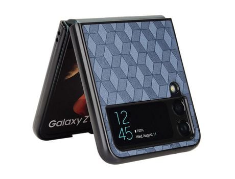 Funda para Samsung Galaxy Z Flip 4 5G Piel Sintética Multicolor