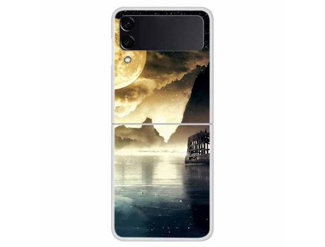 Funda para Samsung Galaxy Z Flip 4 5G Piel Sintética Azul