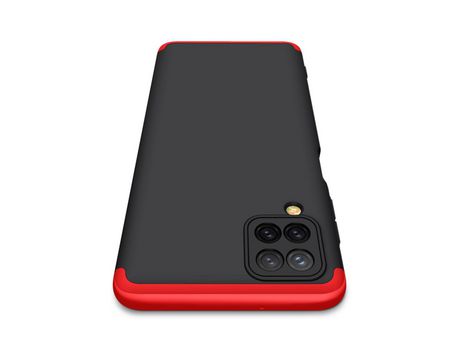 Conjunto de Fundas para Samsung Galaxy A12 GKK Piel Sintética Negro (3un)