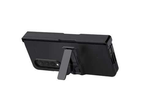 Funda para Samsung Galaxy Z Fold 4 5G Piel Sintética Negro