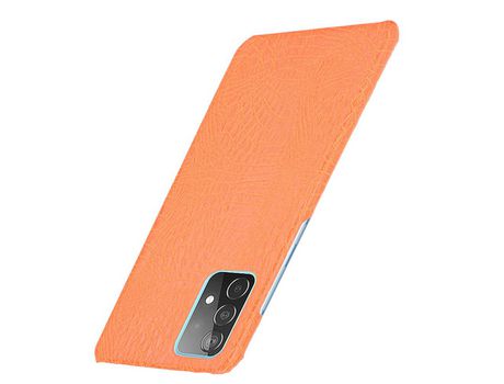 Funda para Samsung Galaxy A52/A52 5G Piel Sintética Naranja