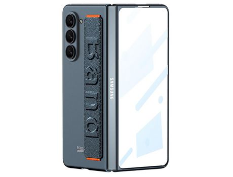 Funda para Samsung Galaxy Z Fold 5 5G GKK Piel Sintética Verde