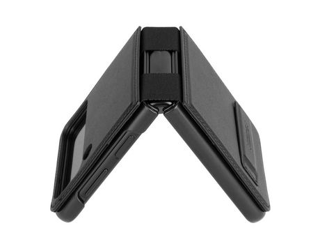 Funda para Samsung Galaxy Z Flip 3 5G NILLKIN Piel Sintética Negro