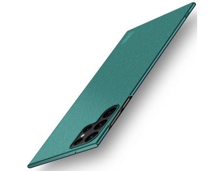 Funda para Samsung Galaxy S22 Ultra/S22 Ultra 5G MOFI Piel Sintética Verde