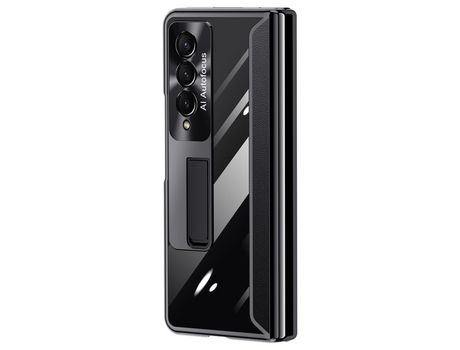 Funda para Samsung Galaxy Z Fold 4 5G Piel Sintética Negro