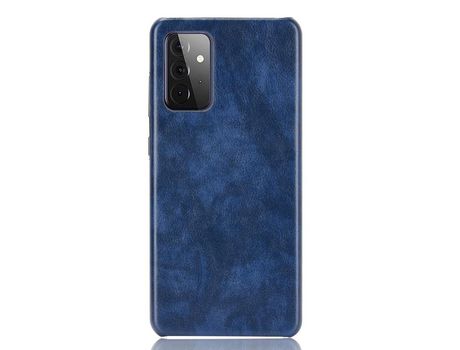 Funda para Samsung Galaxy A72 5G/A72 Piel Sintética Azul