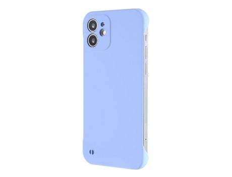 Funda para iPhone 12 Piel Sintética Morado