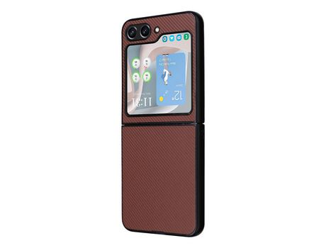 Funda para Samsung Galaxy Z Flip 5 5G Marrón