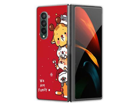 Funda para Samsung Galaxy Z Fold 4 5G Piel Sintética Multicolor