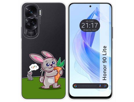 Funda para Honor Lite 5, Honor 90 Lite, Honor 90 TUMUNDOSMARTPHONE Silicona Multicolor