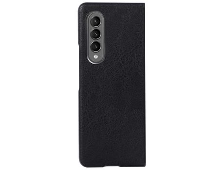 Funda para Samsung Galaxy Z Fold 3 5G Piel Sintética Negro