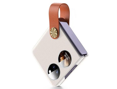 Funda para Huawei P50 Pocket, P50 GKK Piel Sintética Marrón