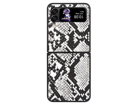 Funda para Samsung Galaxy Z Flip 4 5G Piel Sintética Multicolor