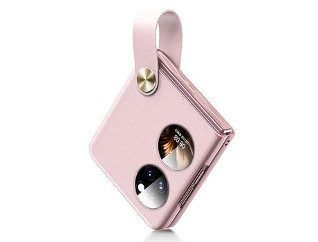 Funda para Huawei P50 Pocket, P50 GKK Piel Sintética Rosa