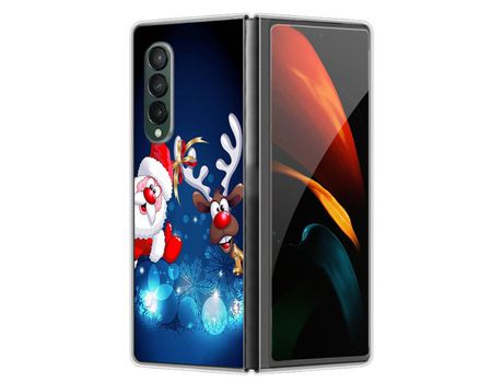 Funda para Samsung Galaxy Z Fold 4 5G Piel Sintética Multicolor